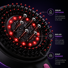 Red Light Scalp Massager Brush