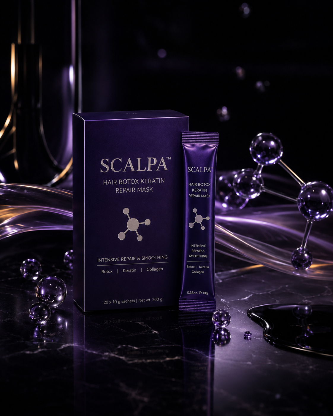 Keratin-Inspired Care For A More Polished Finish